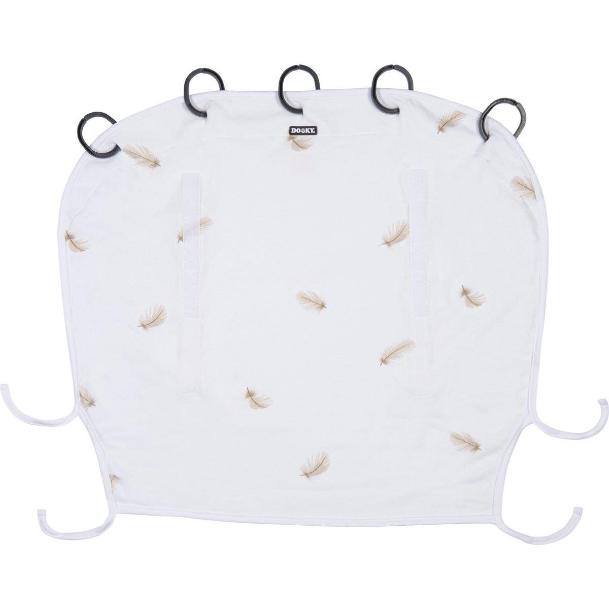 Pare Soleil universel Dooky Feather BLANC Dooky