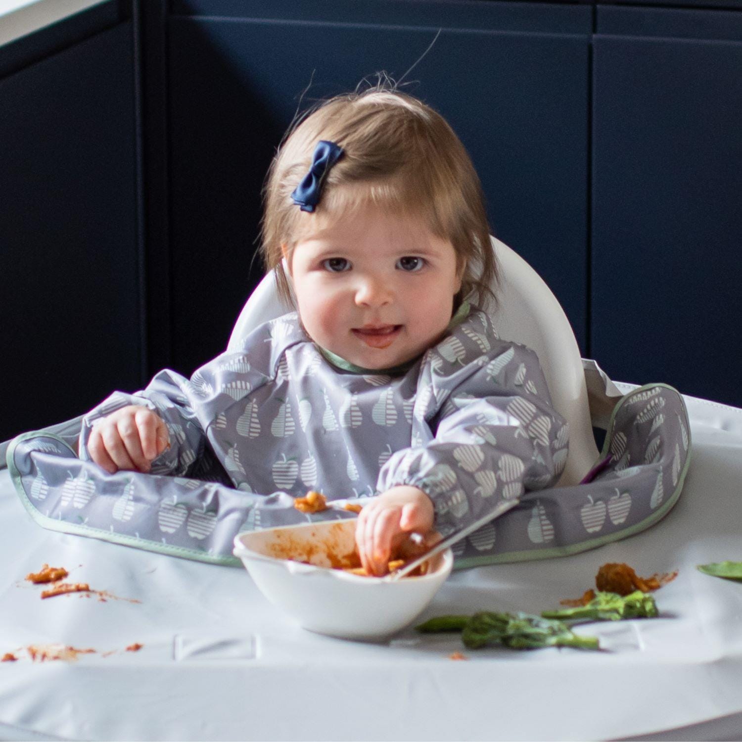 Bavoir Supplémentaire Kit manche longue GRIS Tidy tot