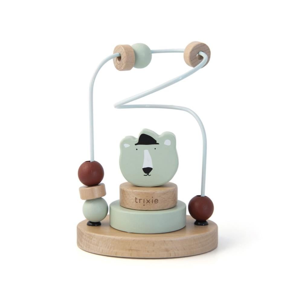 Labyrinthe à perles en bois MULTICOLORE Trixie