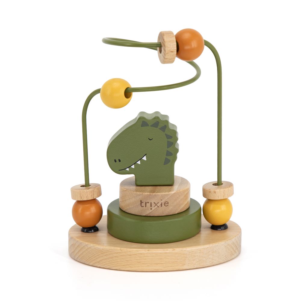 Labyrinthe à perles en bois VERT Trixie