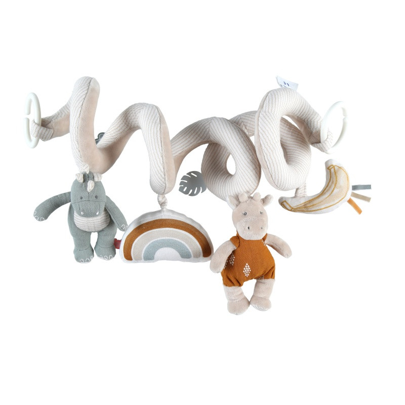 Spirale D'activités Veloudoux Tiga & Stegi MULTICOLORE Noukie's