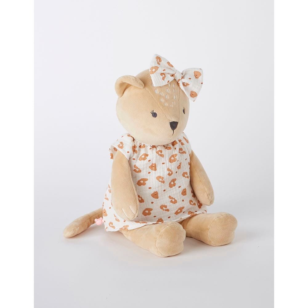 Peluche Small veloudoux Babou et Kendi BEIGE Noukie's