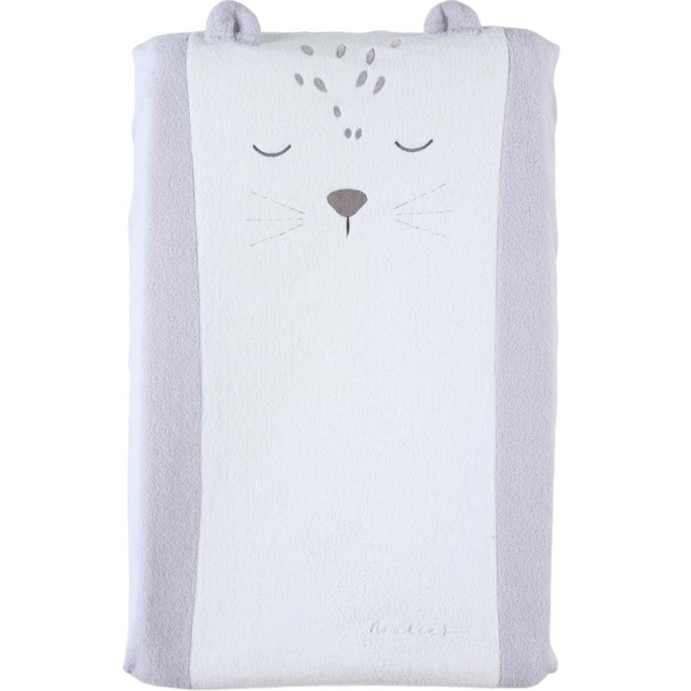 Matelas à langer avec housse éponge Babou et Kendi GRIS Noukie's