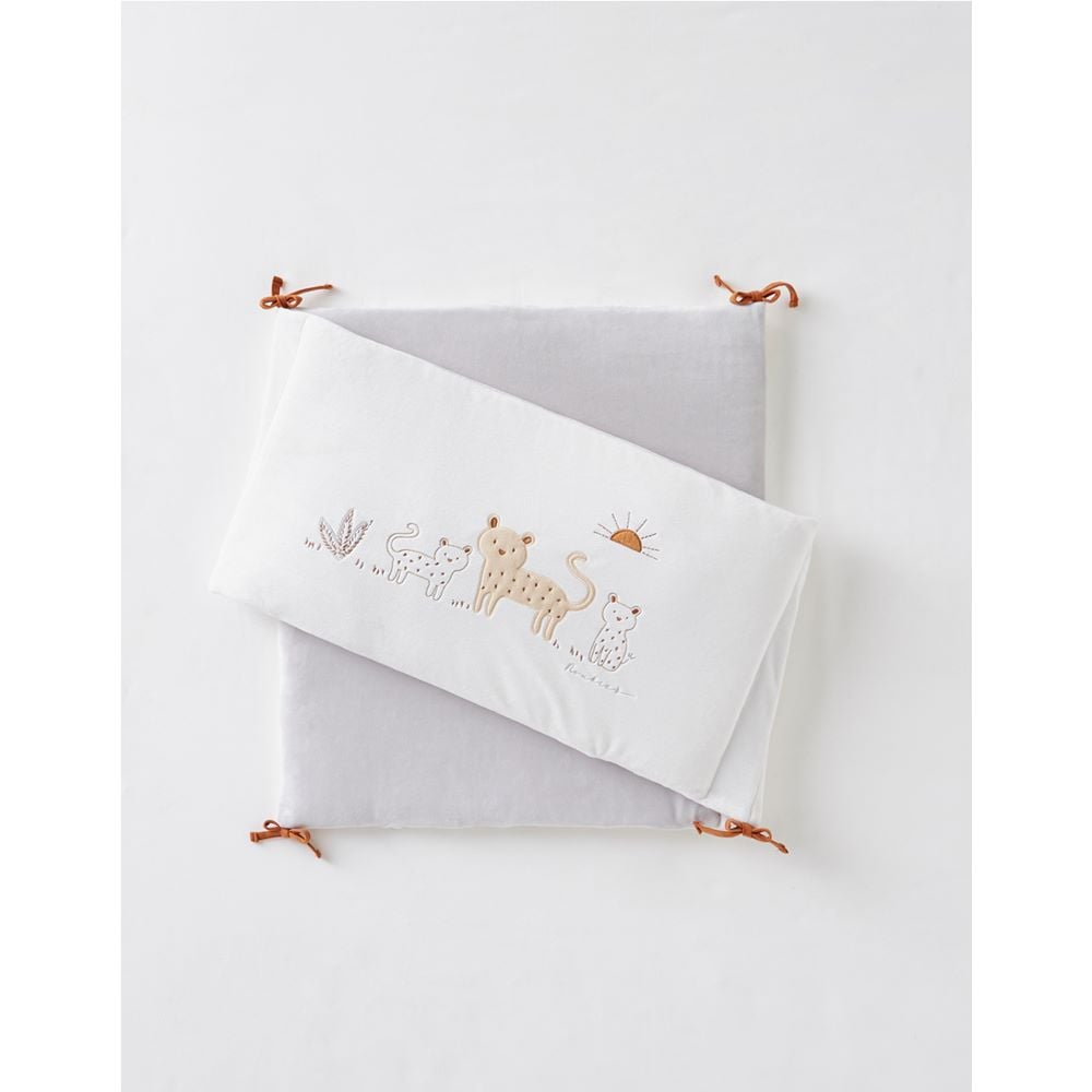 Tour de lit veloudoux BLANC Noukie's