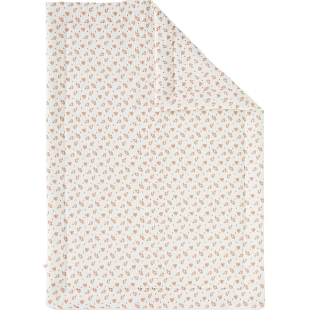 Couverture mousseline Babou et Kendi BEIGE Noukie's