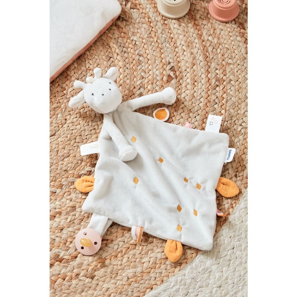 Doudou veloudoux Popsie Gigi BEIGE Noukie's
