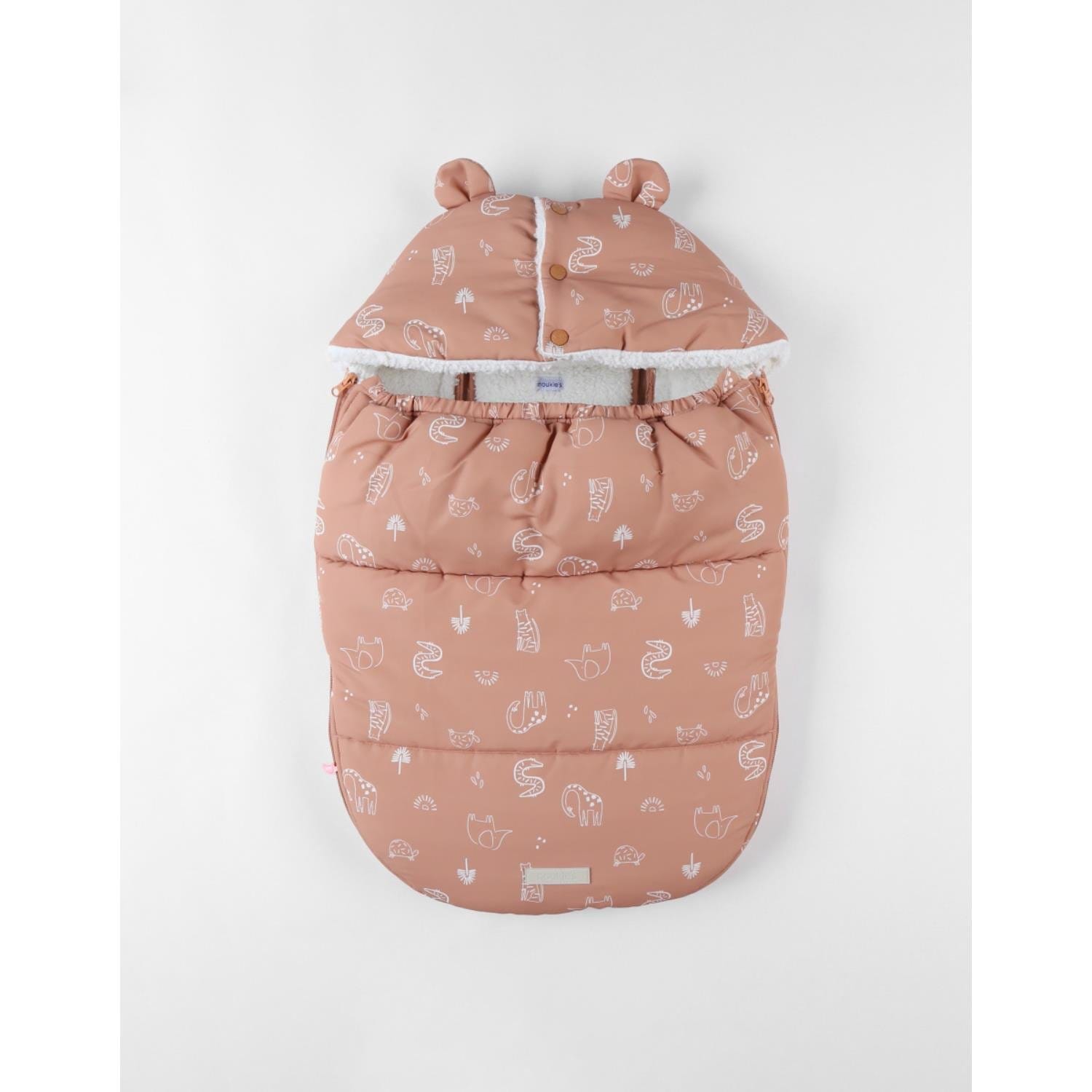 Chancelière bébé M&M24 MARRON Noukie's