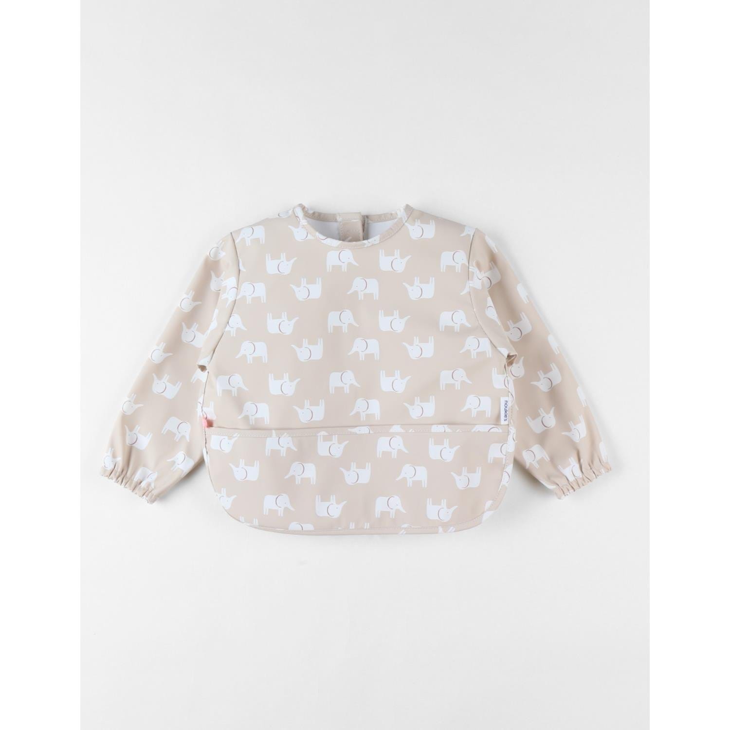 Bavoir tablier M&M24 BEIGE Noukie's