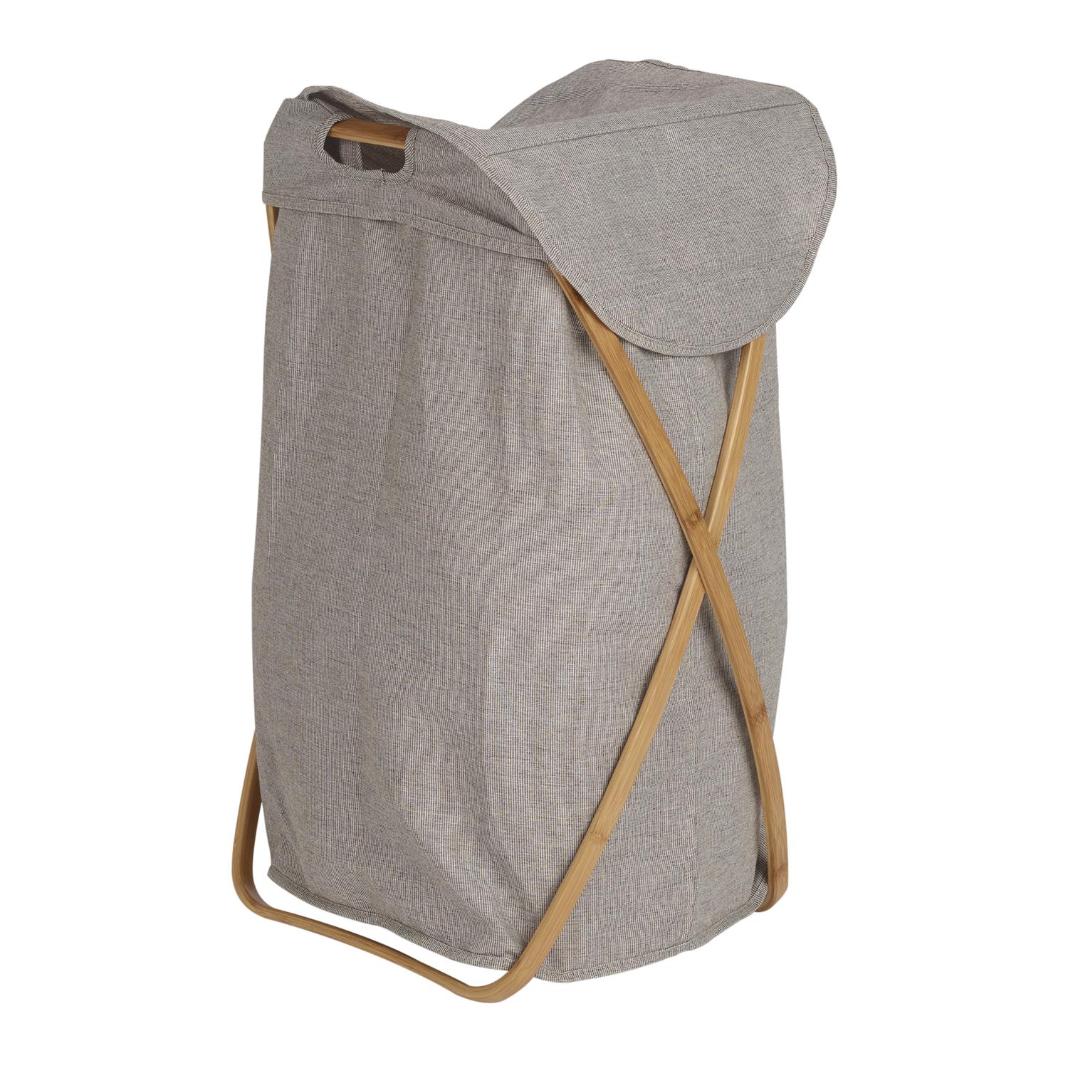Panier A Linge - Coton/Bambou GRIS Quax