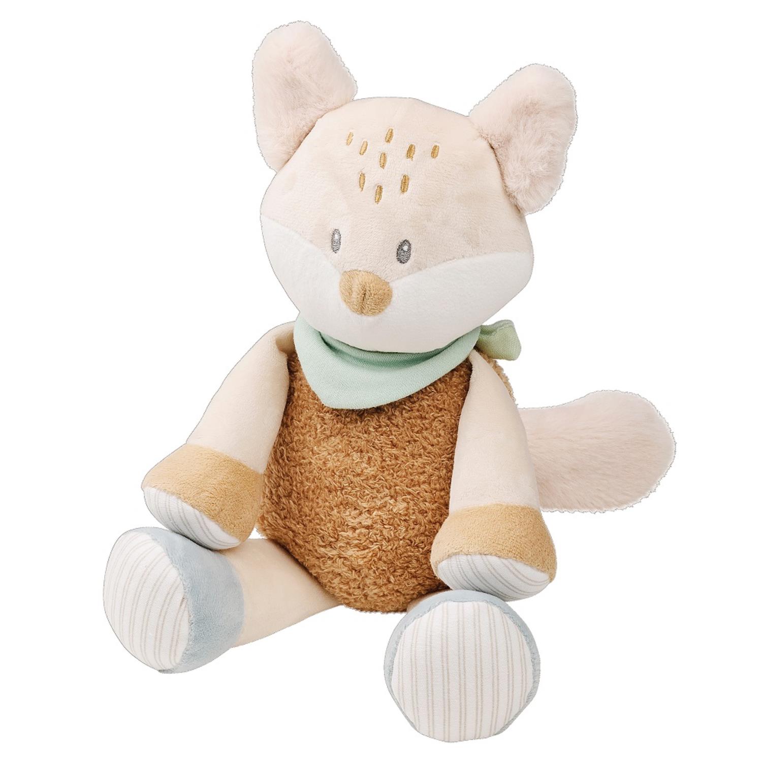 Peluche renard Flo MARRON Nattou