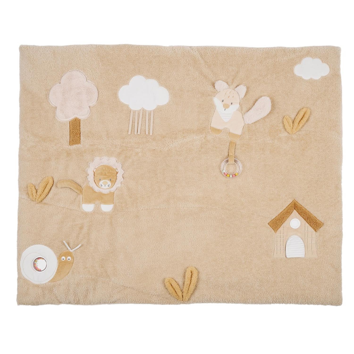 Tapis d'éveil pour arche en bois BEIGE Nattou