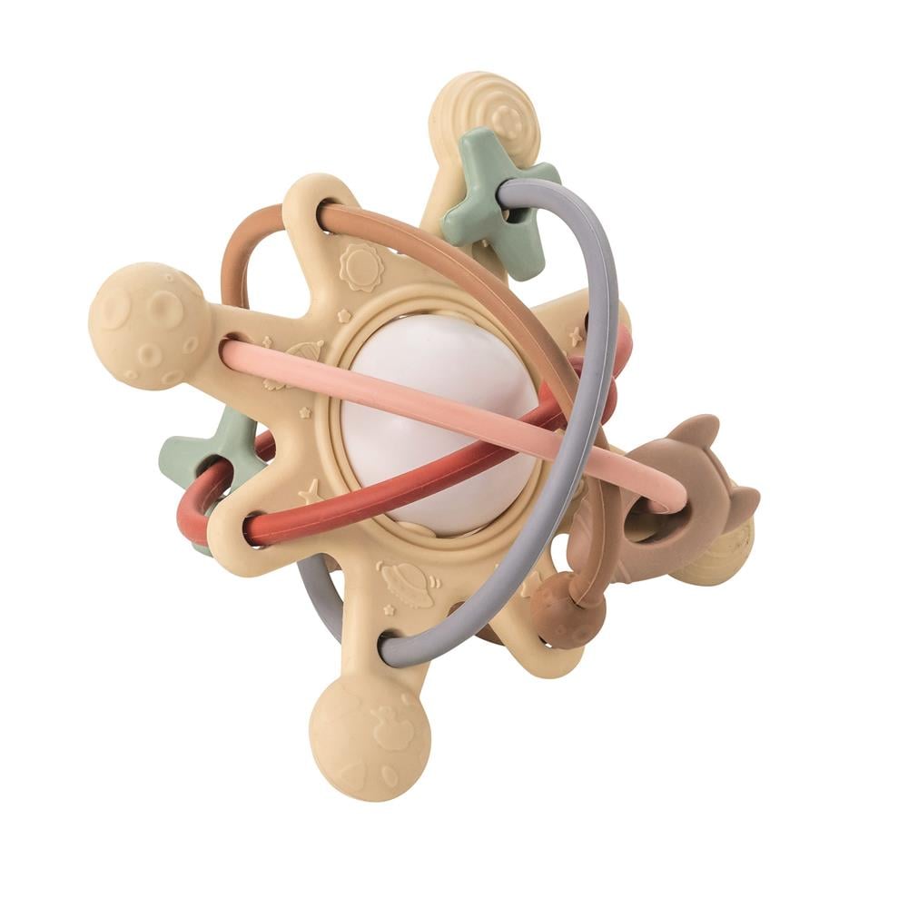 Hochet Silicone Galaxy BEIGE Nattou