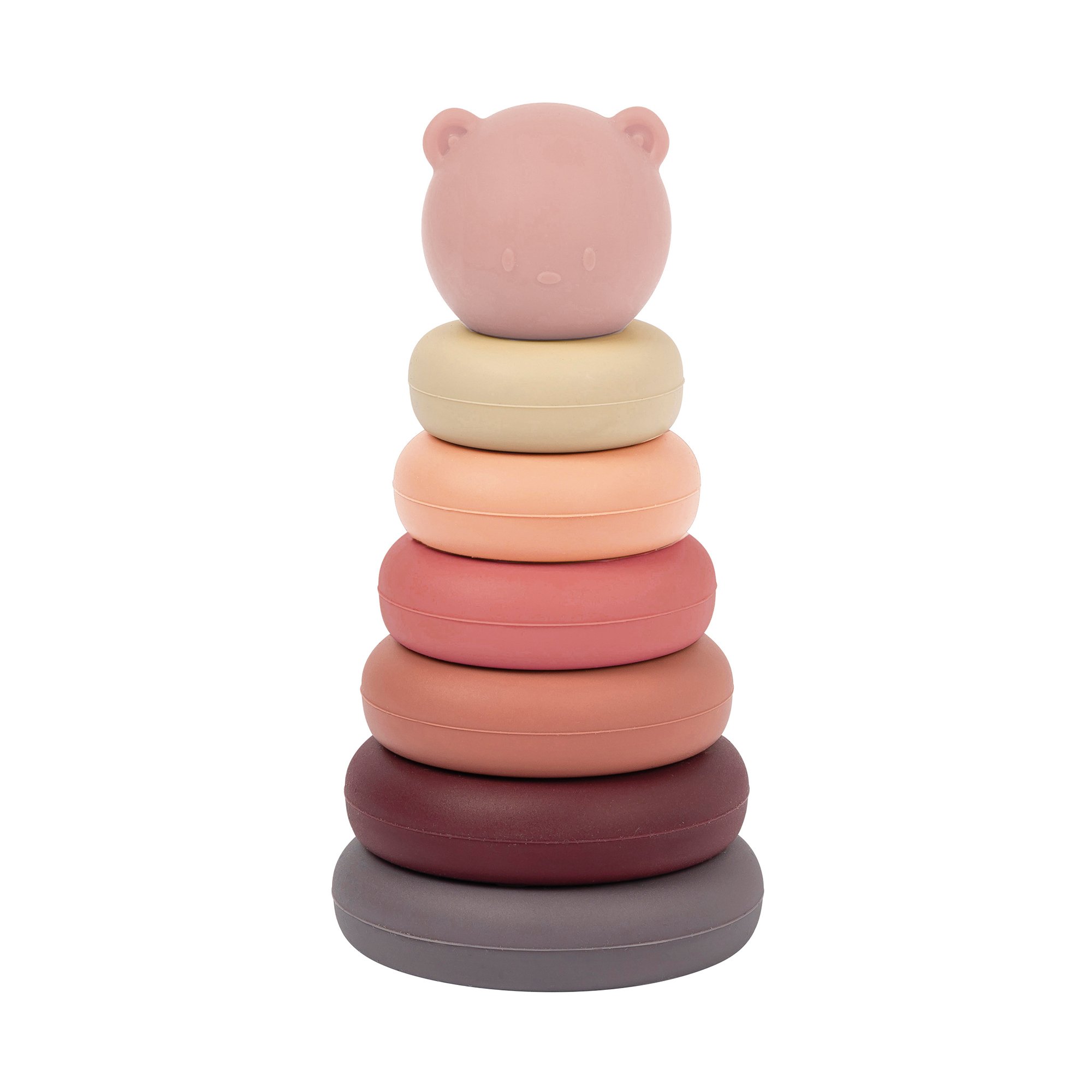 Jeu à empiler silicone MULTICOLORE Nattou