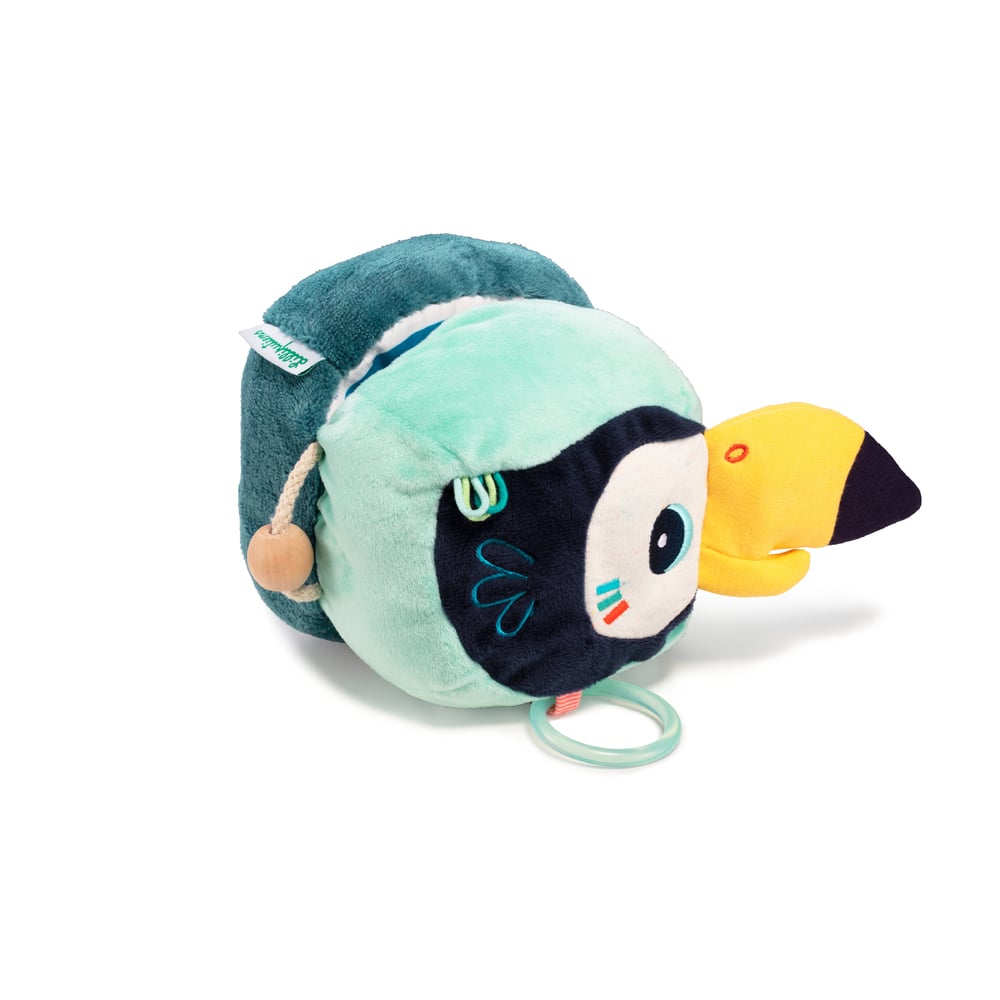 Peluche d'activités Pablo Toucan MULTICOLORE Lilliputiens