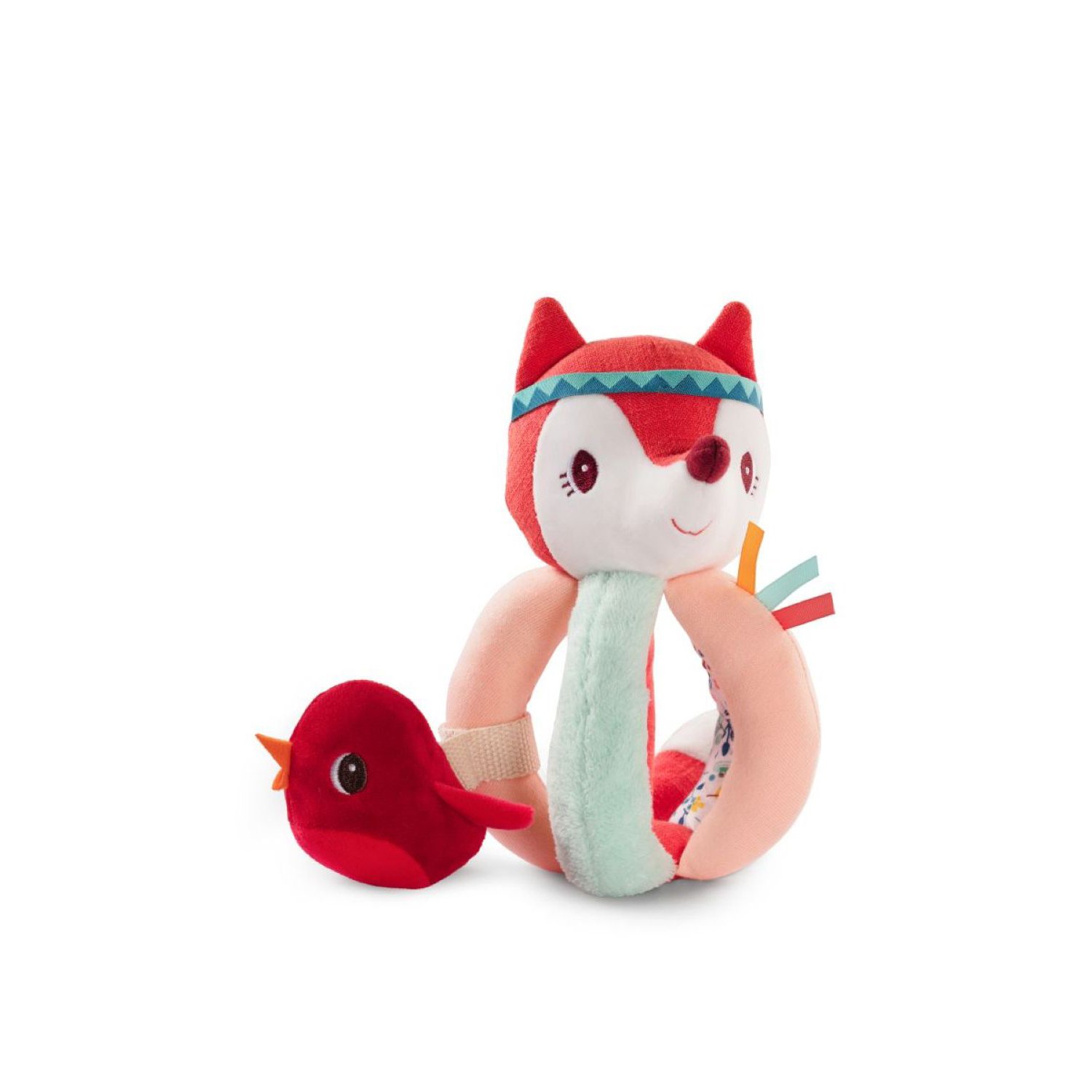 Hochet à poignées Alice MULTICOLORE Lilliputiens