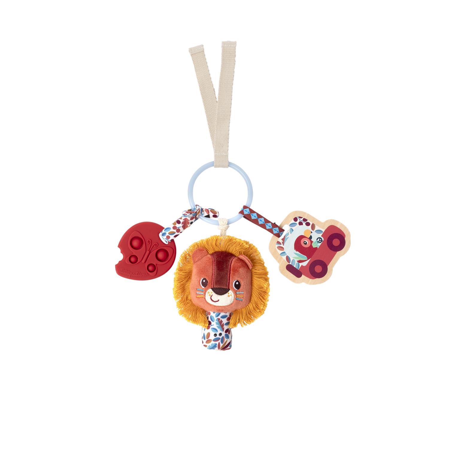 Jouet jack trousseau de clef safari MULTICOLORE Lilliputiens