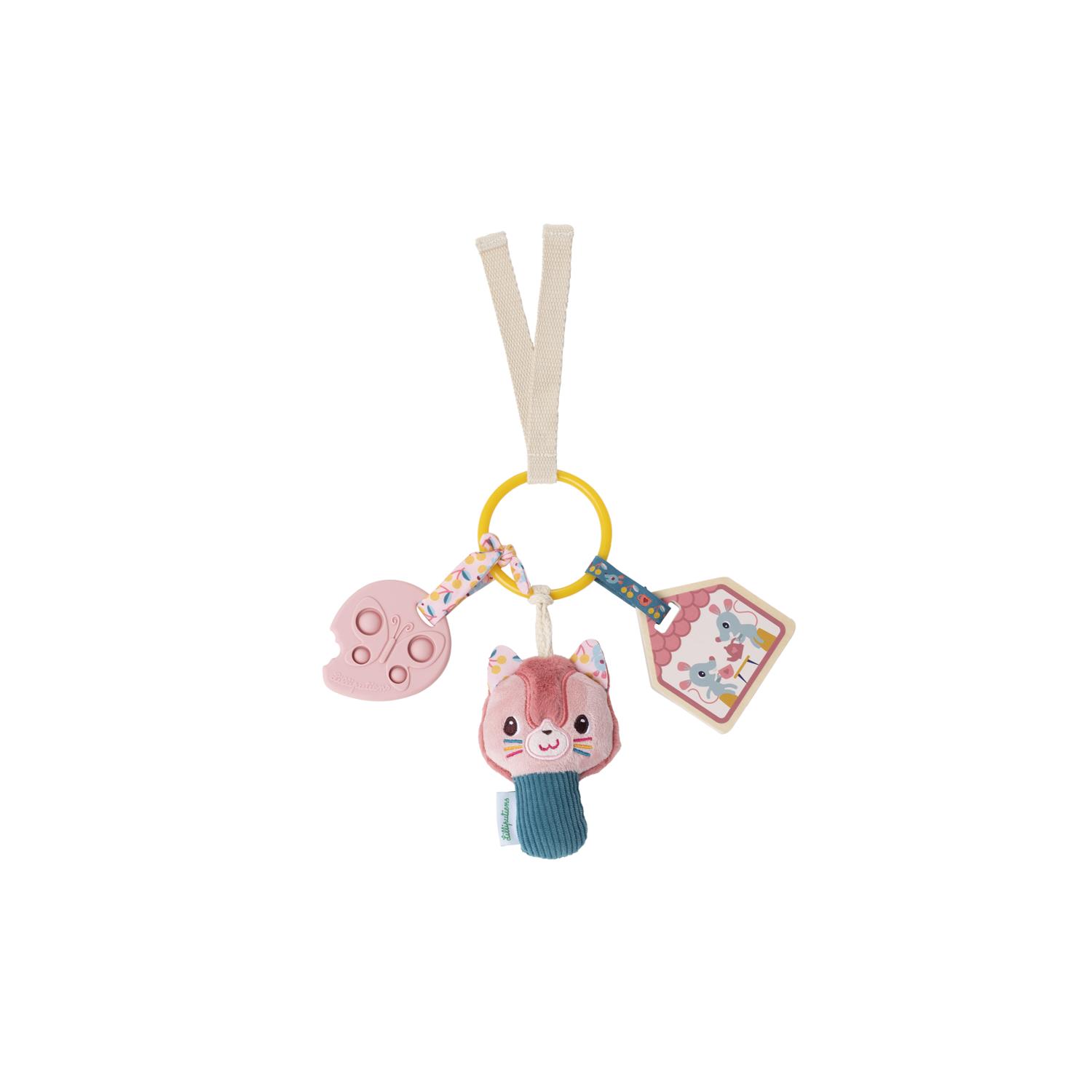 Jouet jeanne trousseau de clef jardin MULTICOLORE Lilliputiens