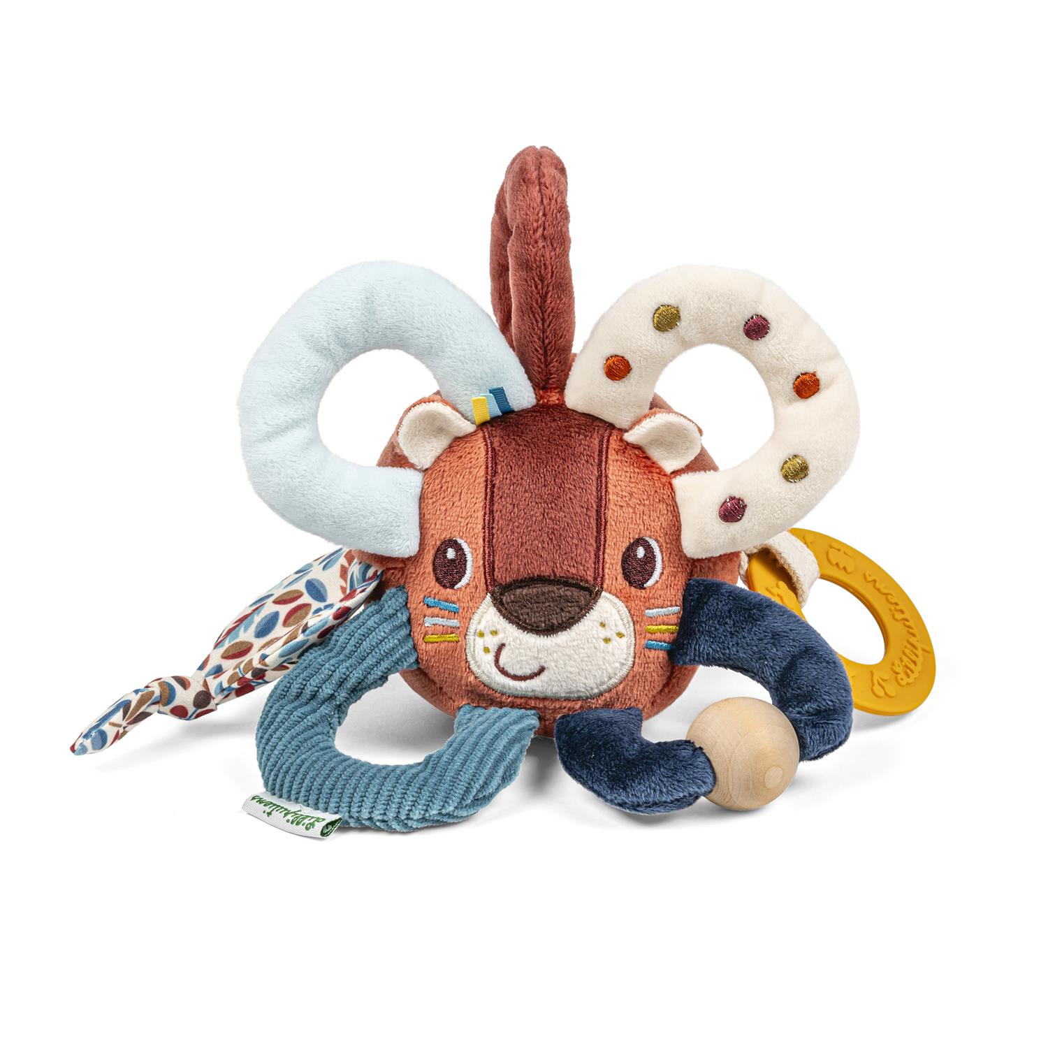 Peluche d'activités Jack Anneaux Multi Activités MULTICOLORE Lilliputiens