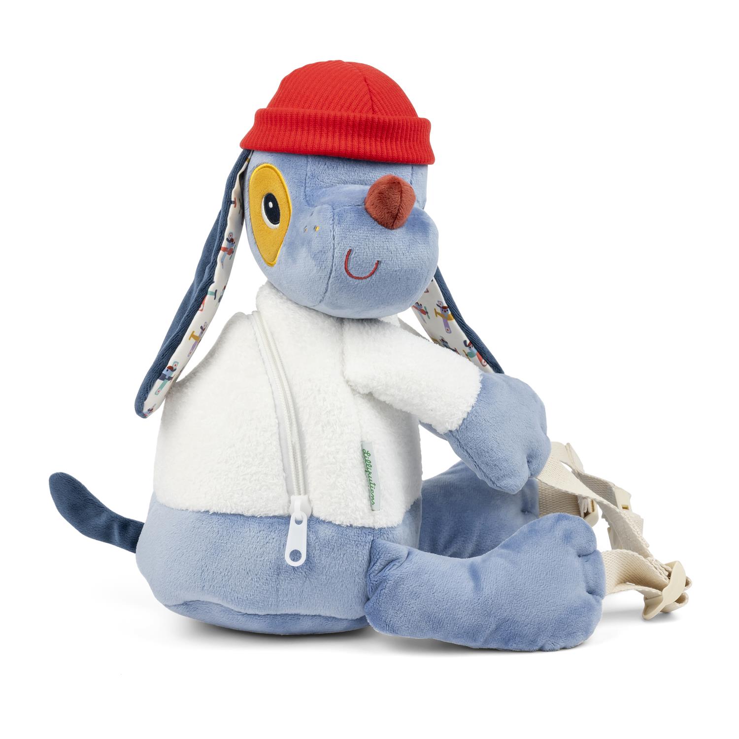 Sac à dos doux Jules BLEU Lilliputiens