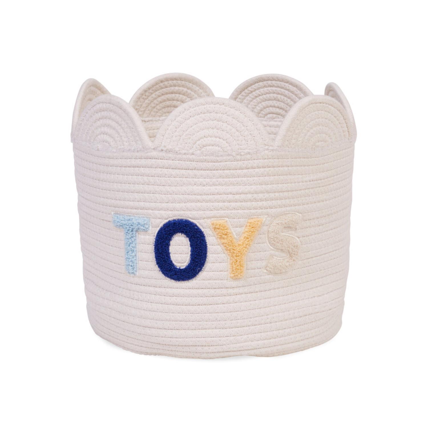 Panier fleur BLANC Childhome