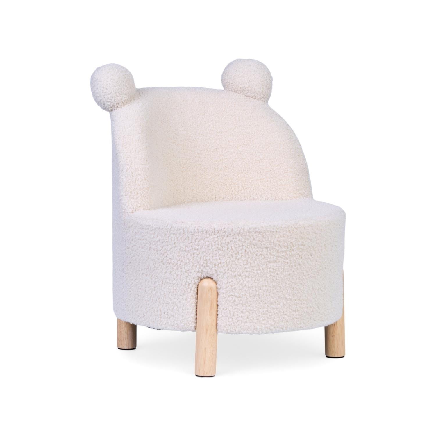 Chaise d'enfant Teddy BLANC Childhome
