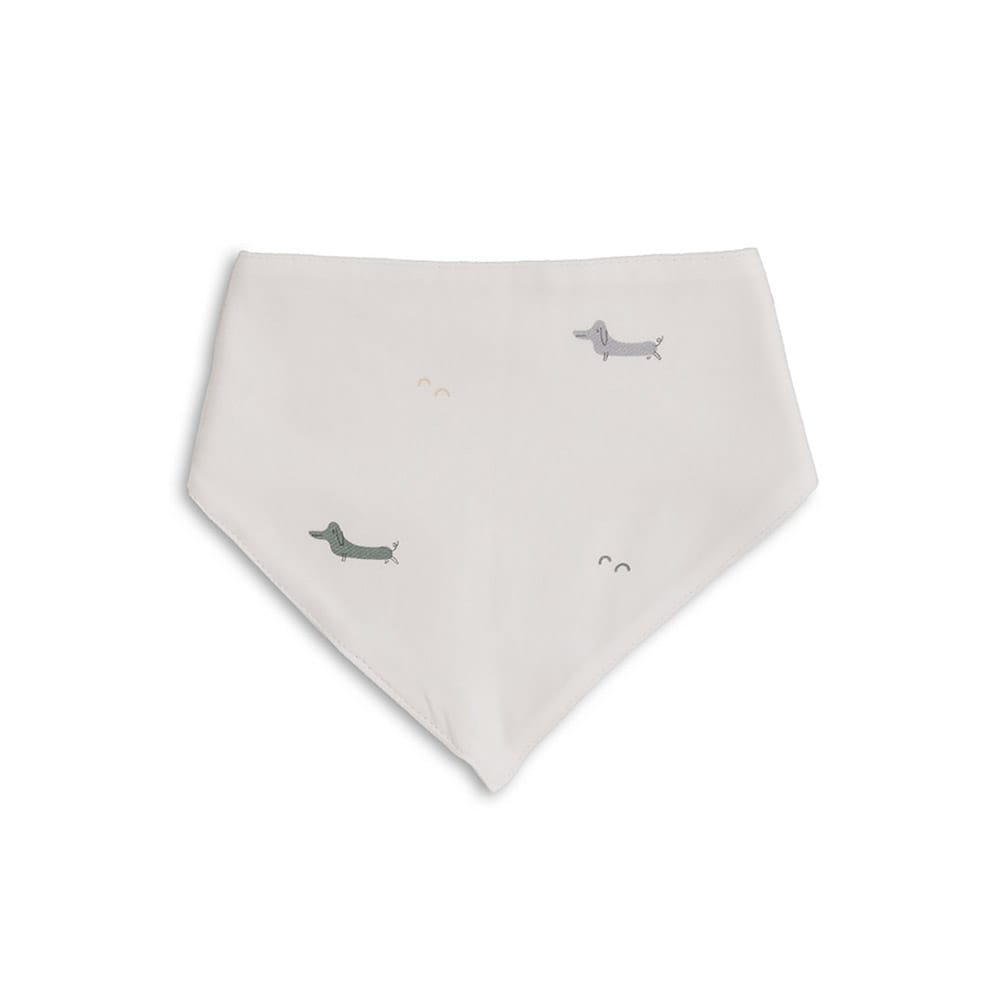 Bavoir bandana BLANC Gloop