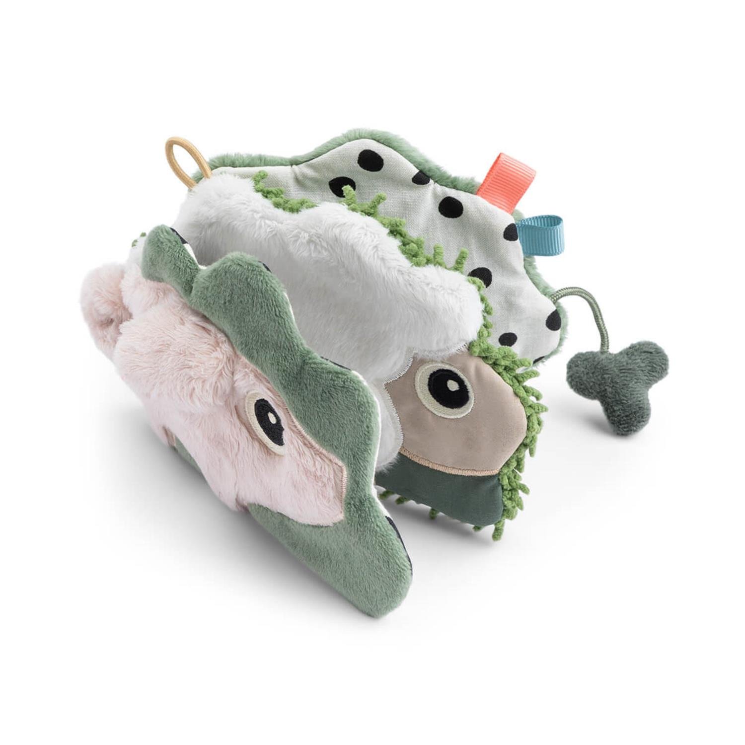 Livre d'éveil sensoriel Tiny farm MULTICOLORE Done by Deer