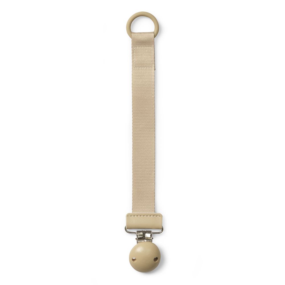 Attache-tétine en bois BEIGE Elodie Détails