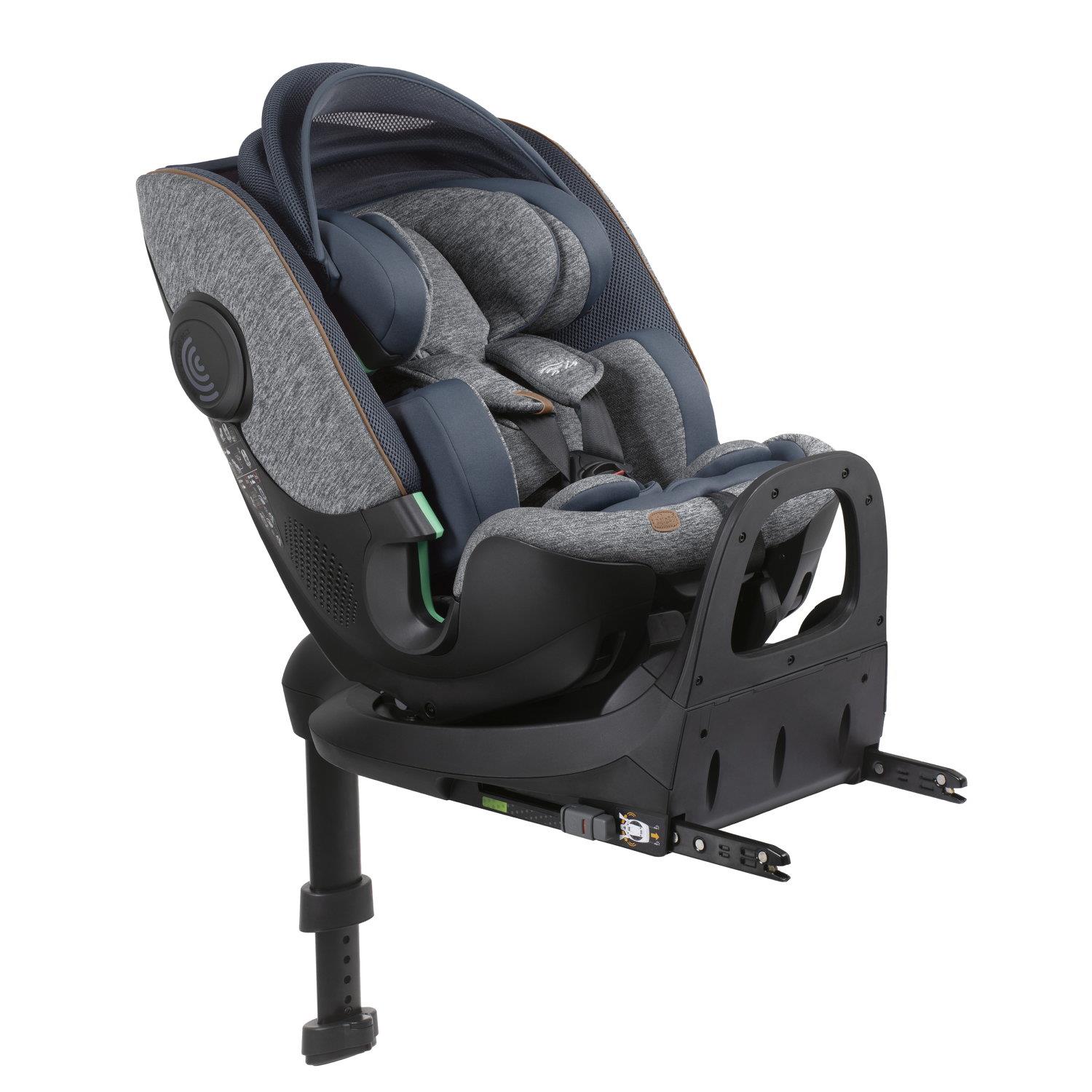 Siège auto Bi-Seat i-Size Air avec base graphite GRIS Chicco
