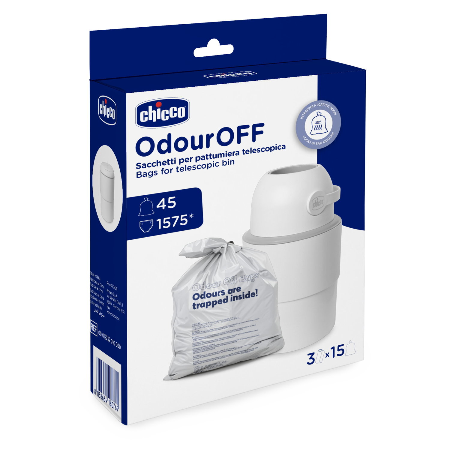 Sacs poubelles recharge BLANC Chicco