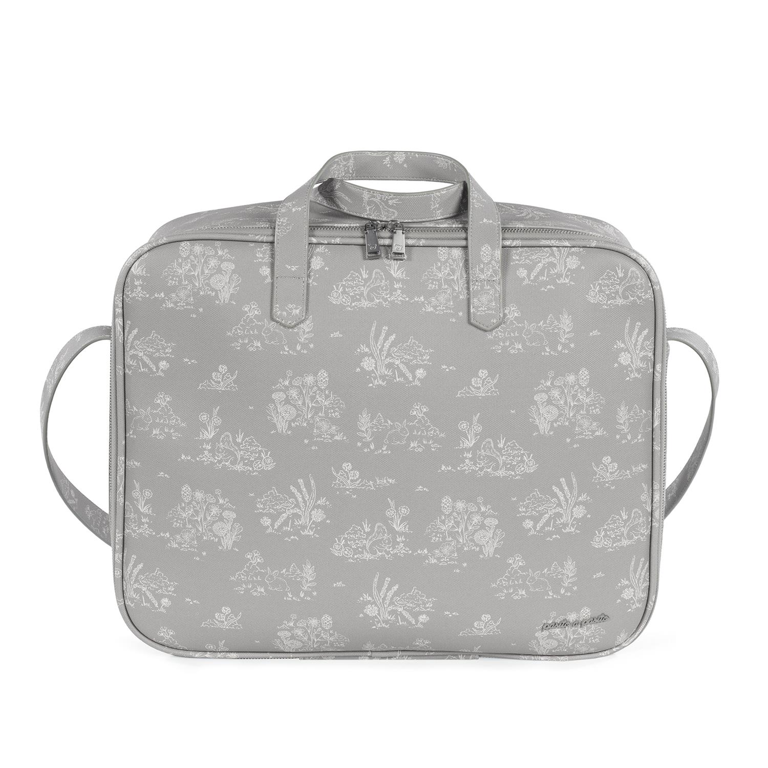 Valise Toile de Jouy MARRON Pasito a Pasito