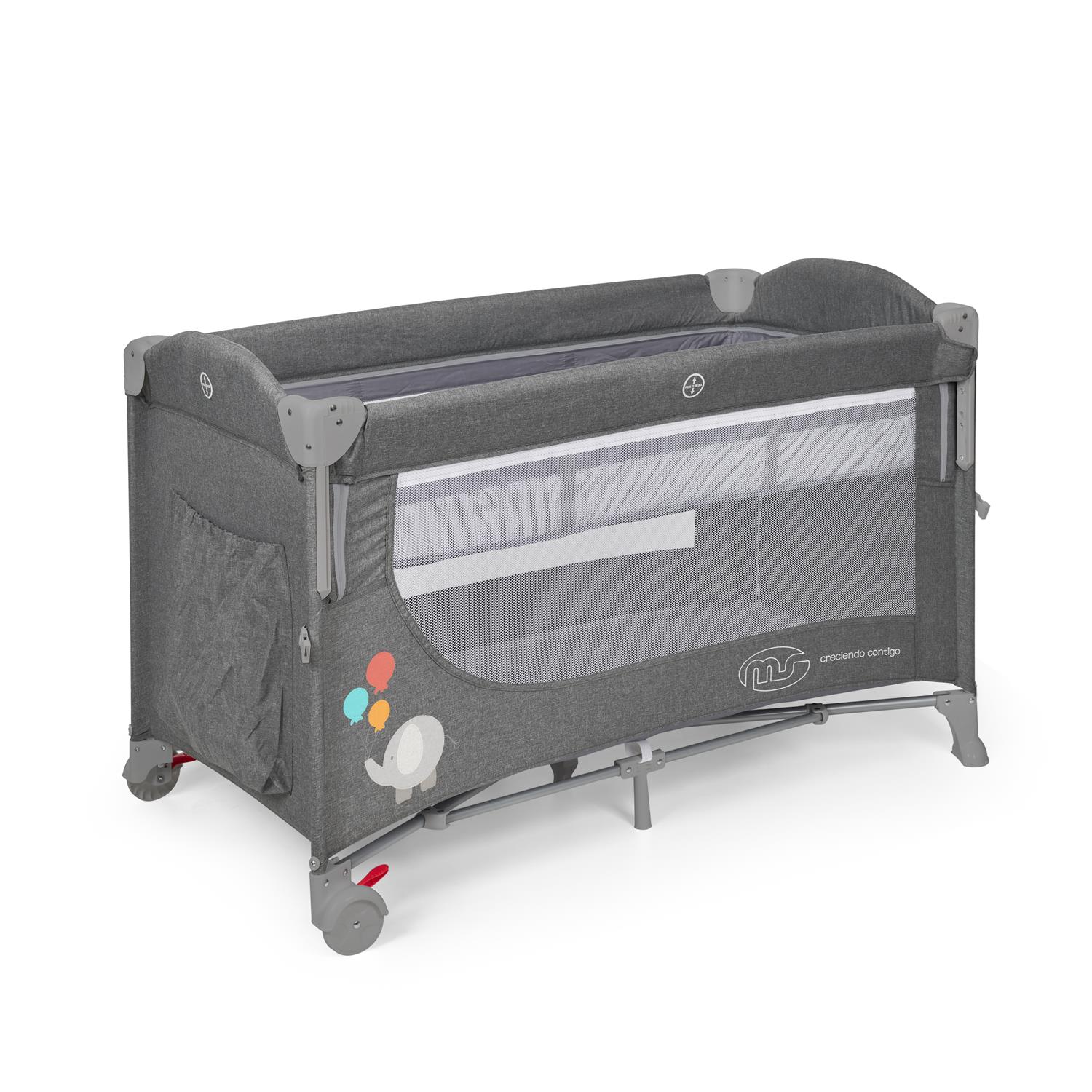 Lit parapluie Ennis GRIS MS Innovaciones