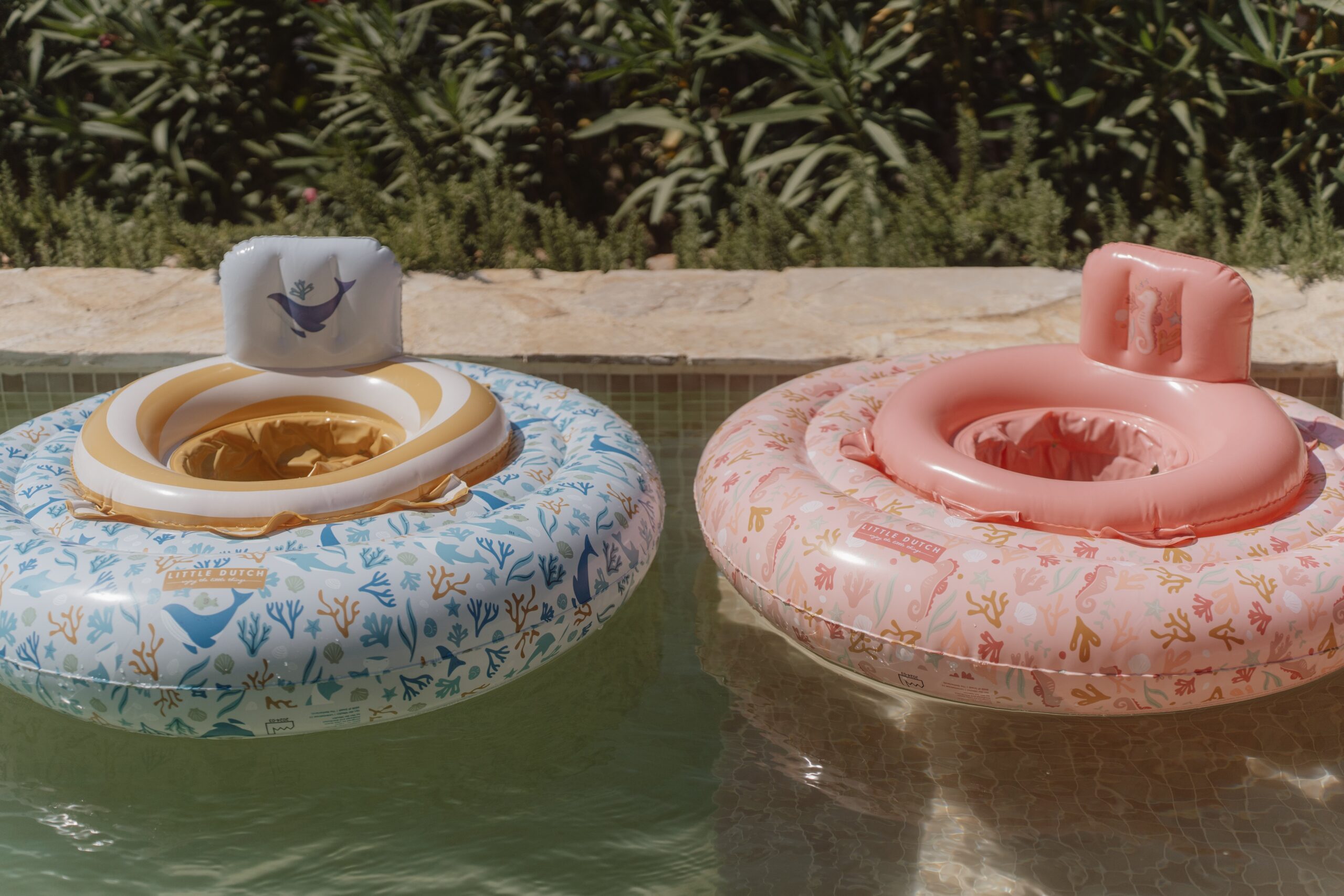 Bouée bébé BLEU Little Dutch