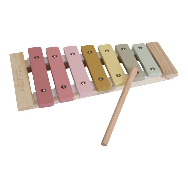 Xylophone en bois ROSE Little Dutch