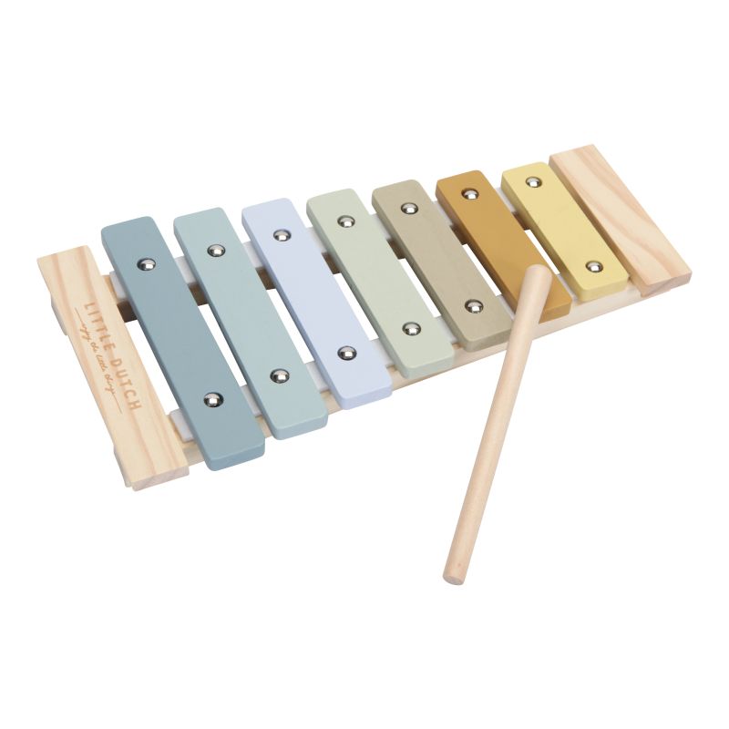 Xylophone en bois BLEU Little Dutch