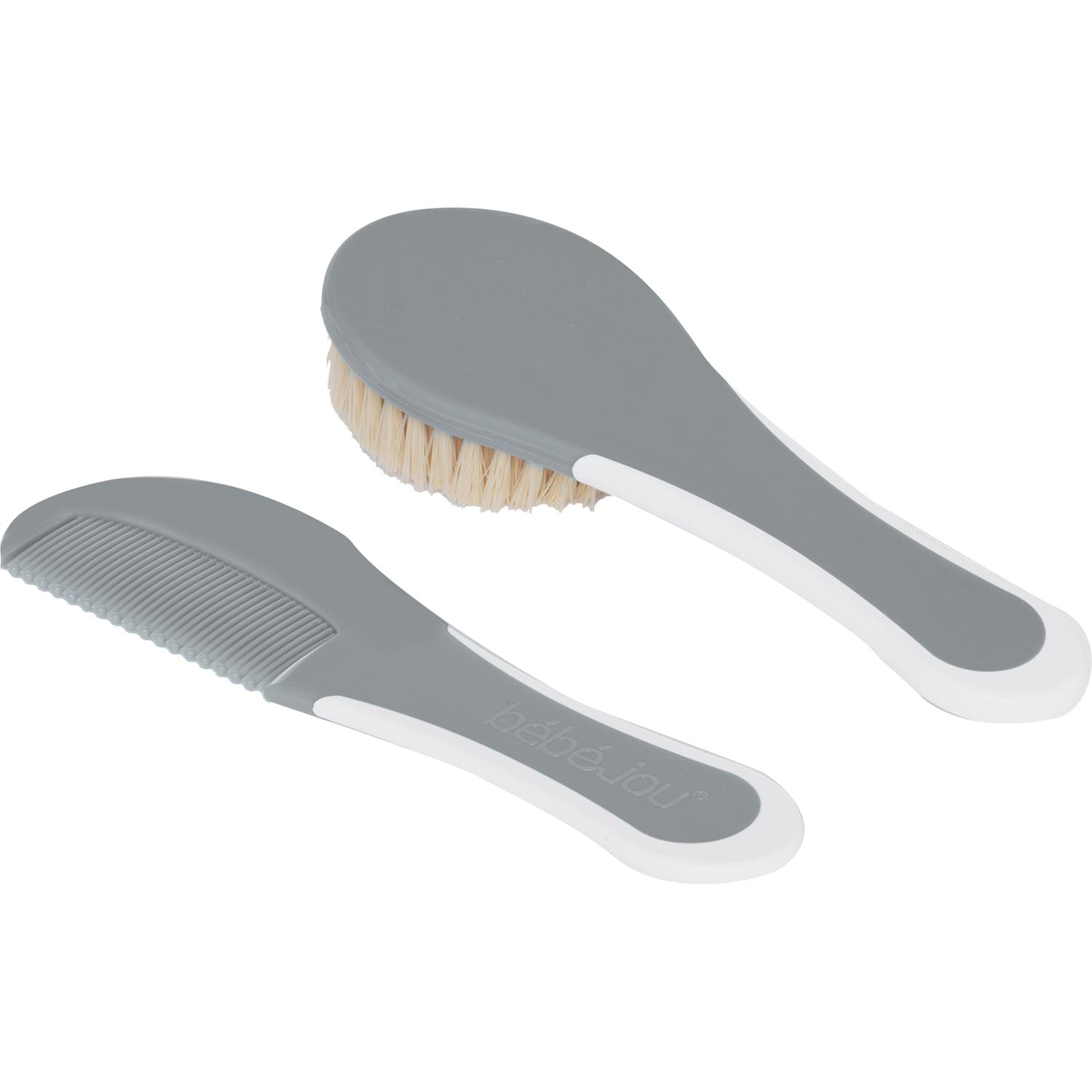 Brosse et peigne GRIS Bébéjou