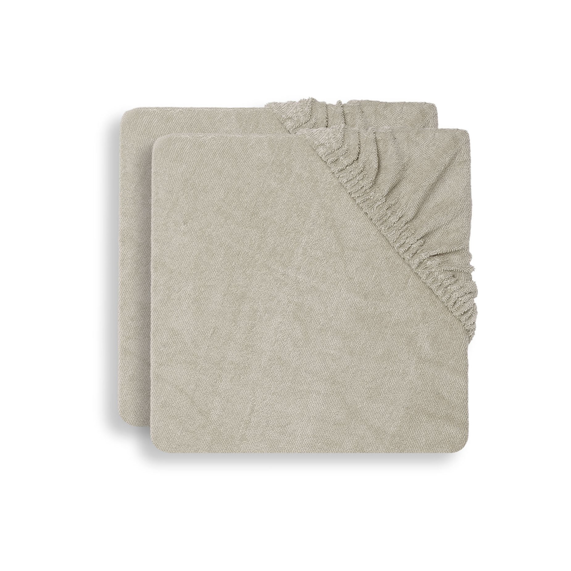 Lot de 2 housses pour matelas à langer BEIGE Jollein