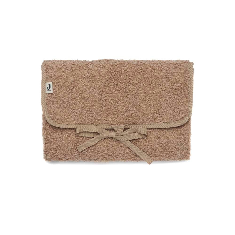 Tapis à langer nomade Boucle BEIGE Jollein