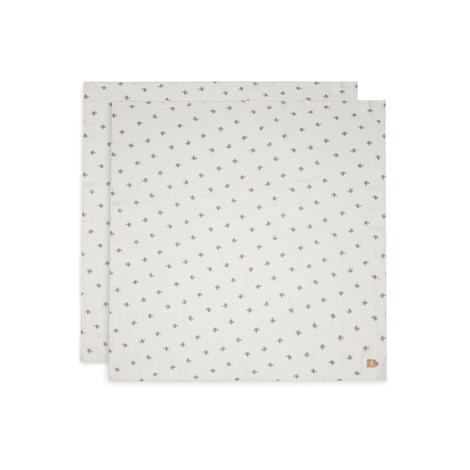 Lot de 2 langes gaze de coton large MULTICOLORE Jollein