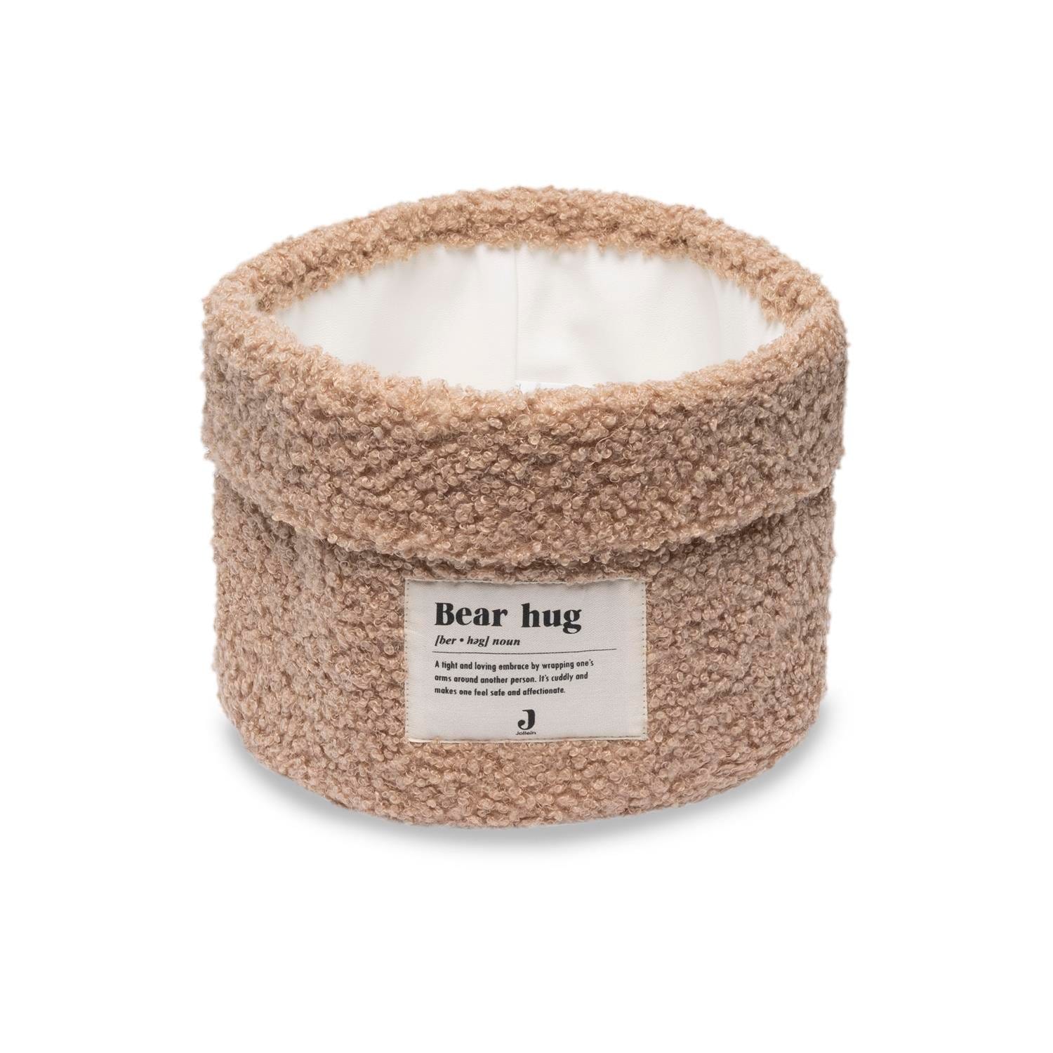 Panier de rangement Boucle MARRON Jollein