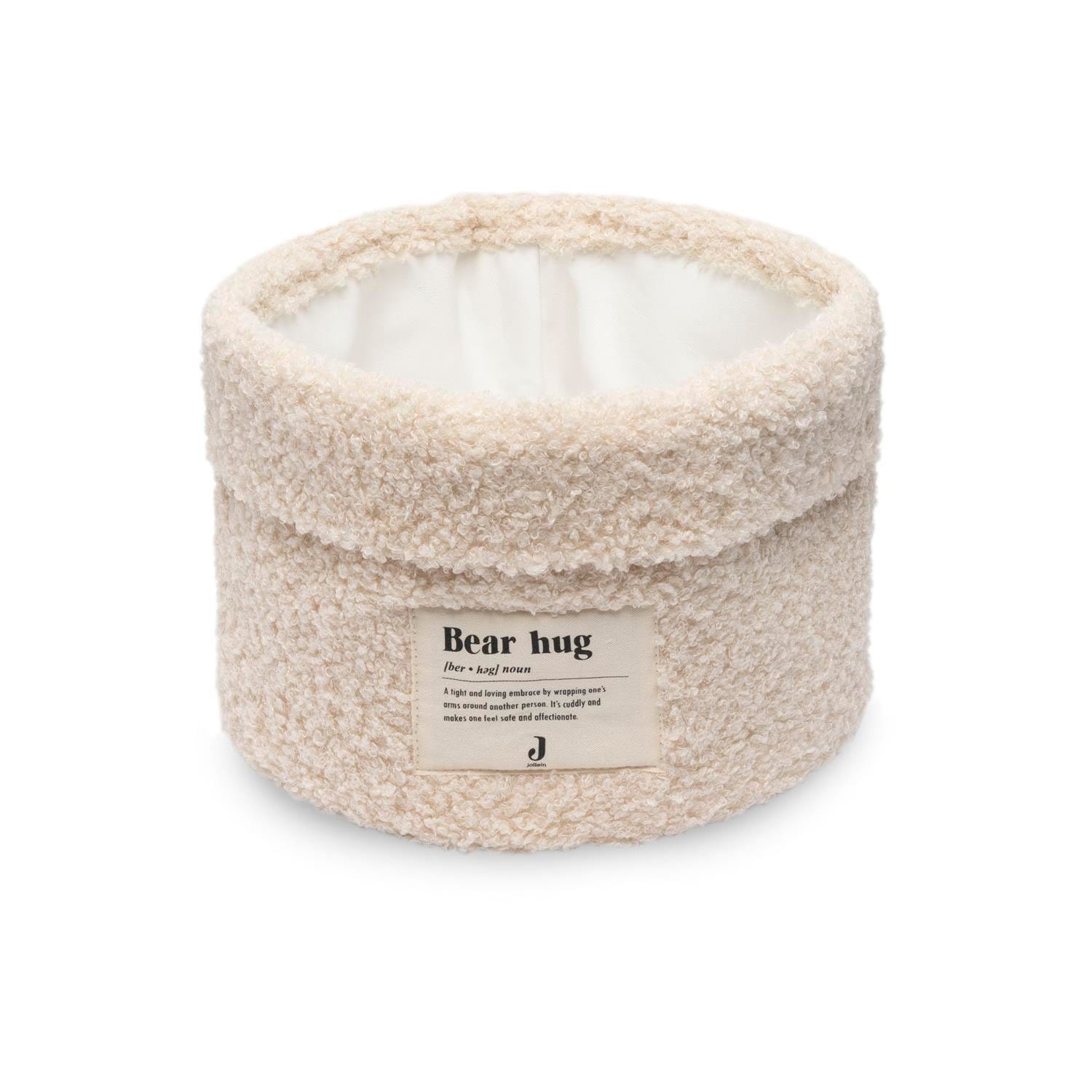 Panier de rangement Boucle BLANC Jollein