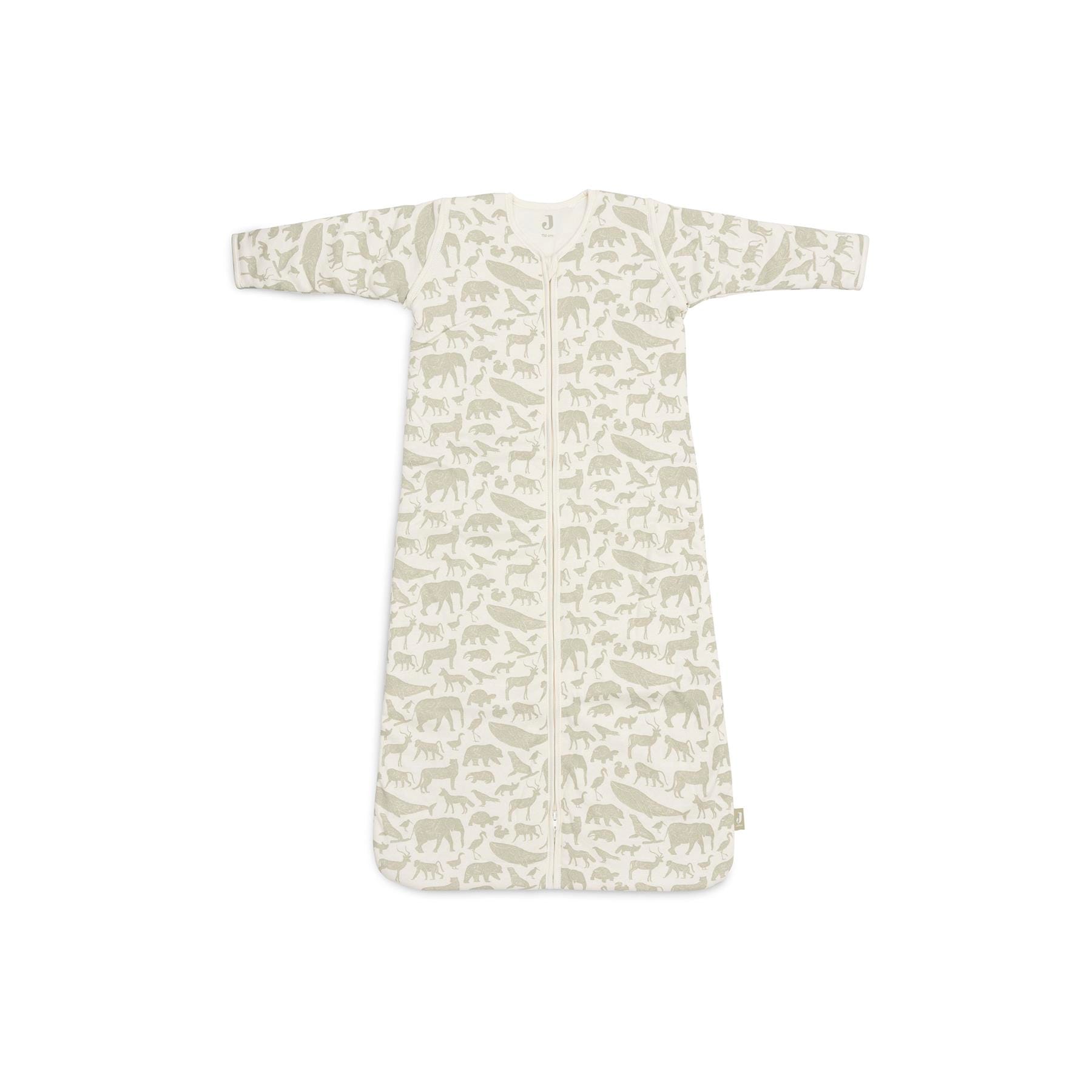 Gigoteuse avec manches amovible animals VERT Jollein