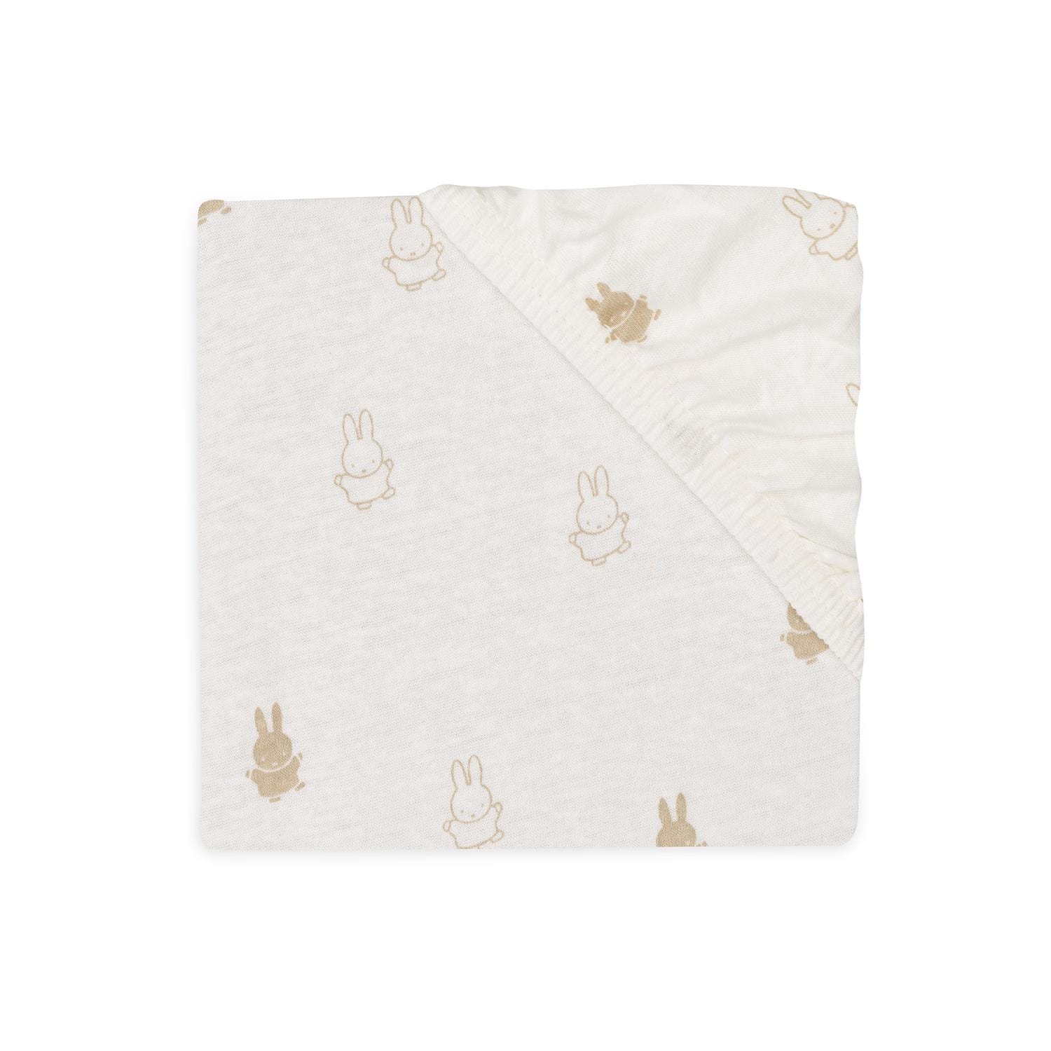 Drap-housse Jersey berceau Miffy BEIGE Jollein