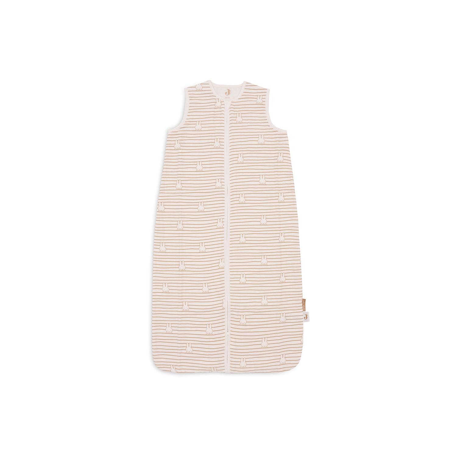 Gigoteuse gaze Coton Miffy Stripe MARRON Jollein