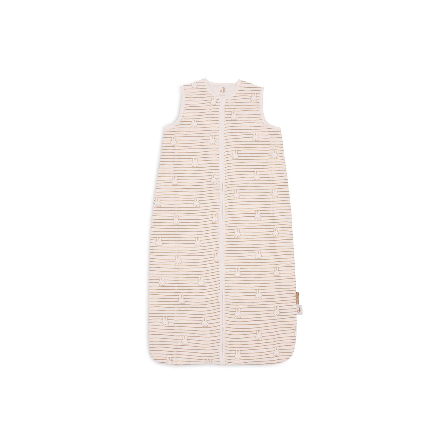 Gigoteuse gaze Coton Miffy Stripe MARRON Jollein