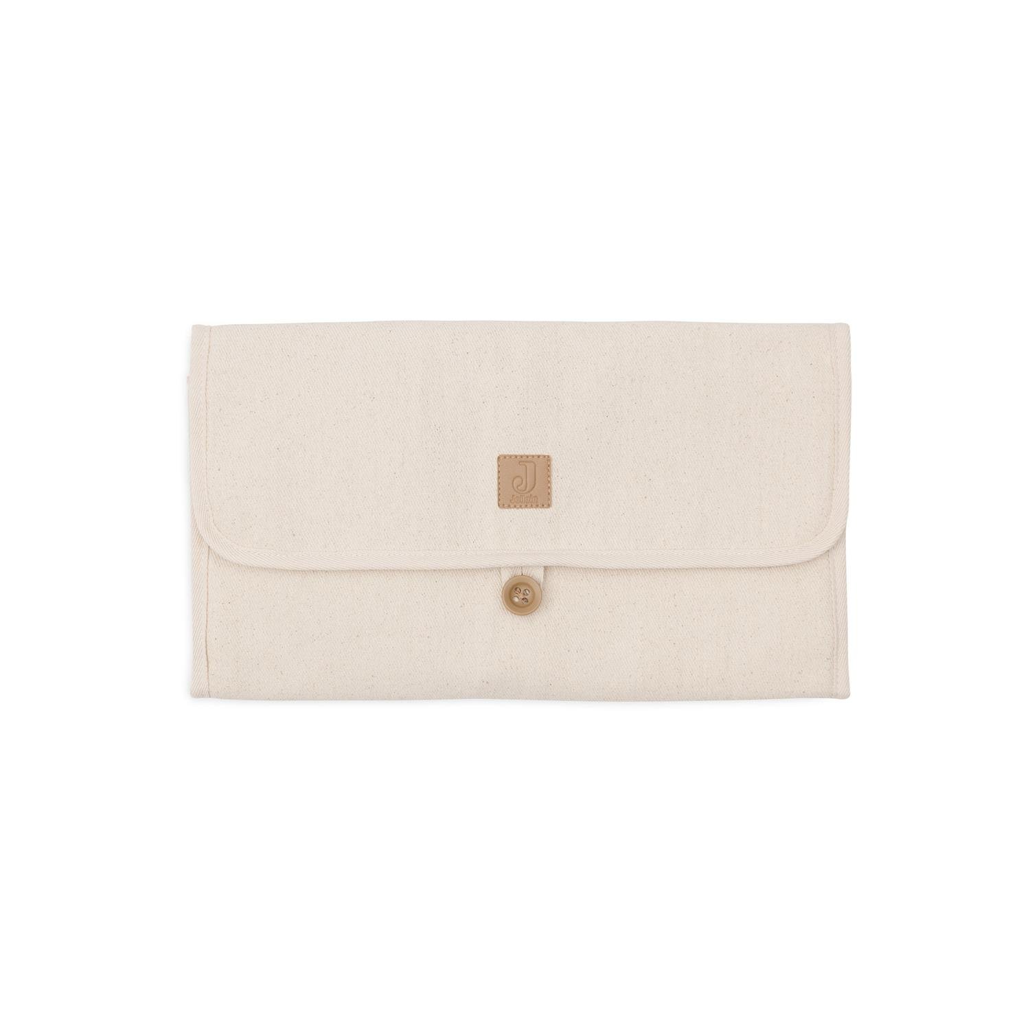 Tapis à langer nomade avec poches Twill BEIGE Jollein