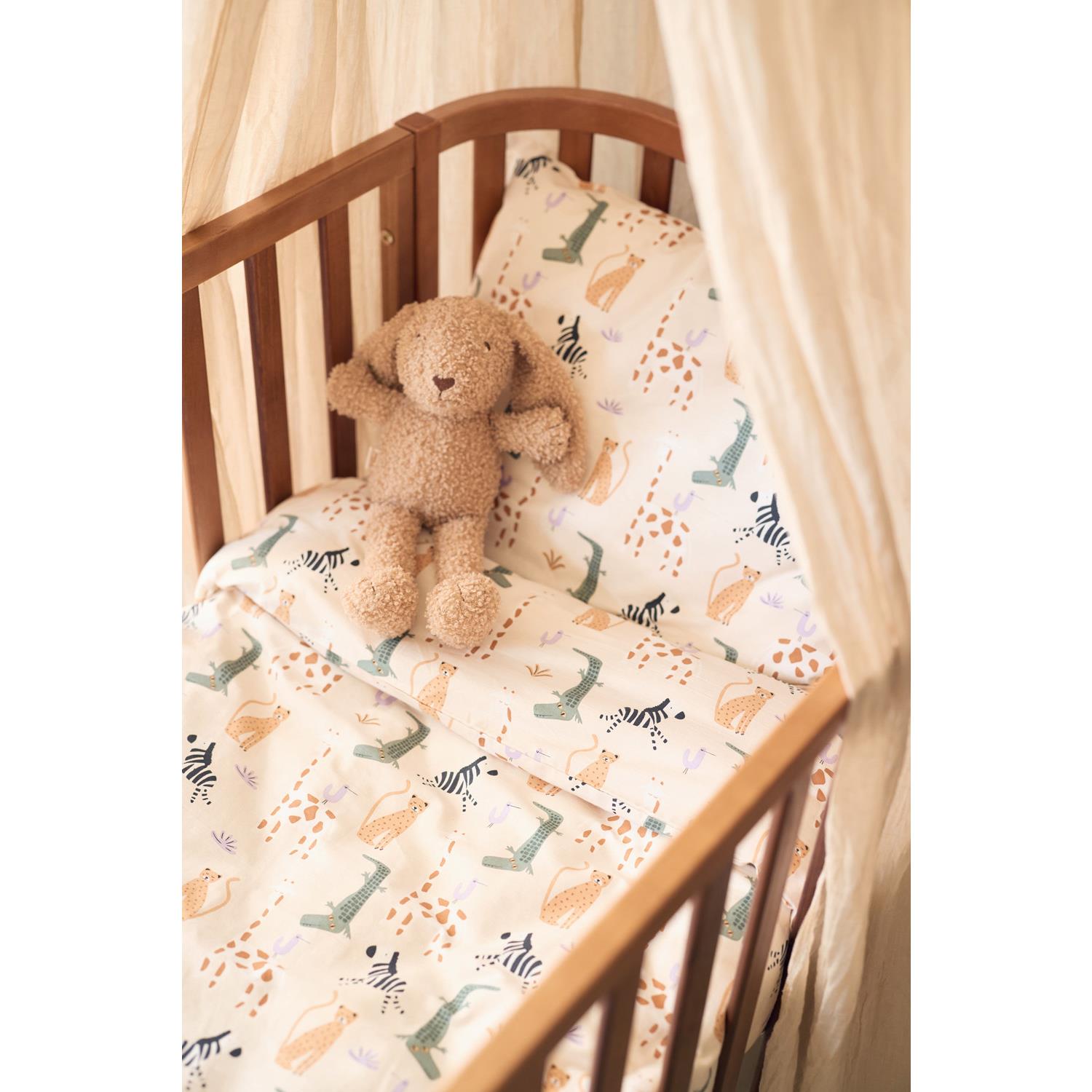 Housse de couette et taie Jungle Jambo MULTICOLORE Jollein