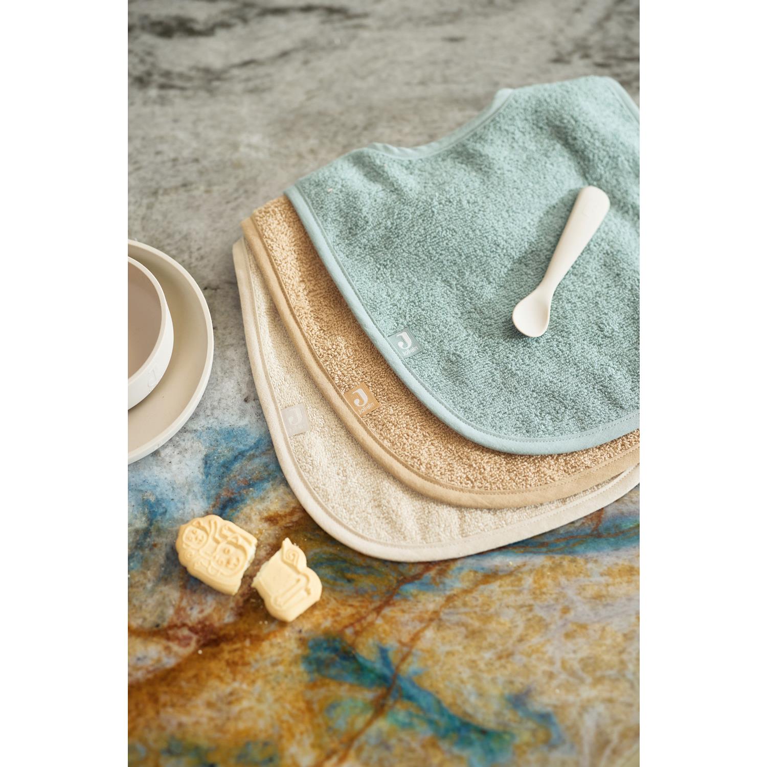 Lot de 3 Bavoirs Eponge  MULTICOLORE Jollein