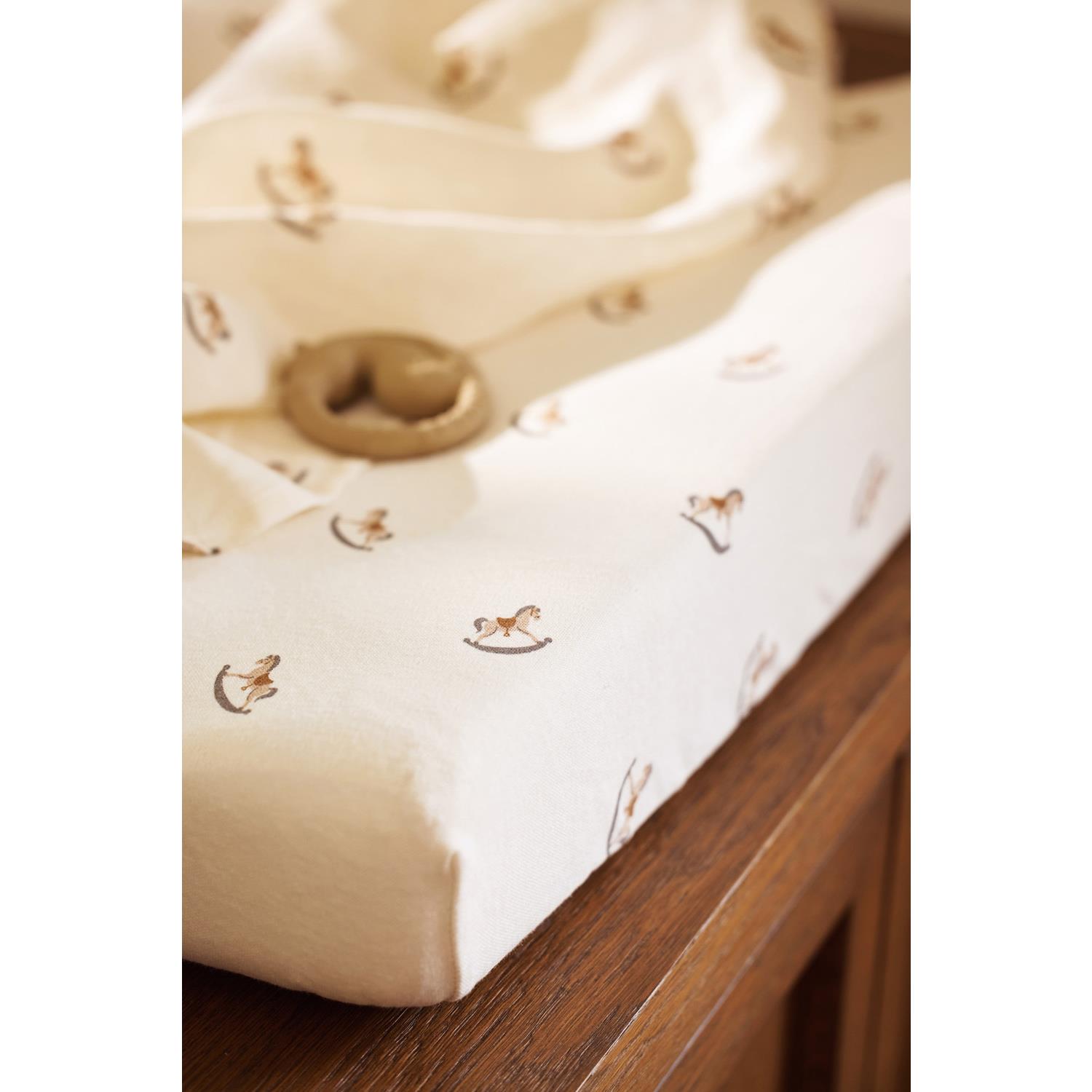 Housse matelas à langer Jersey Nostalgic ride MULTICOLORE Jollein