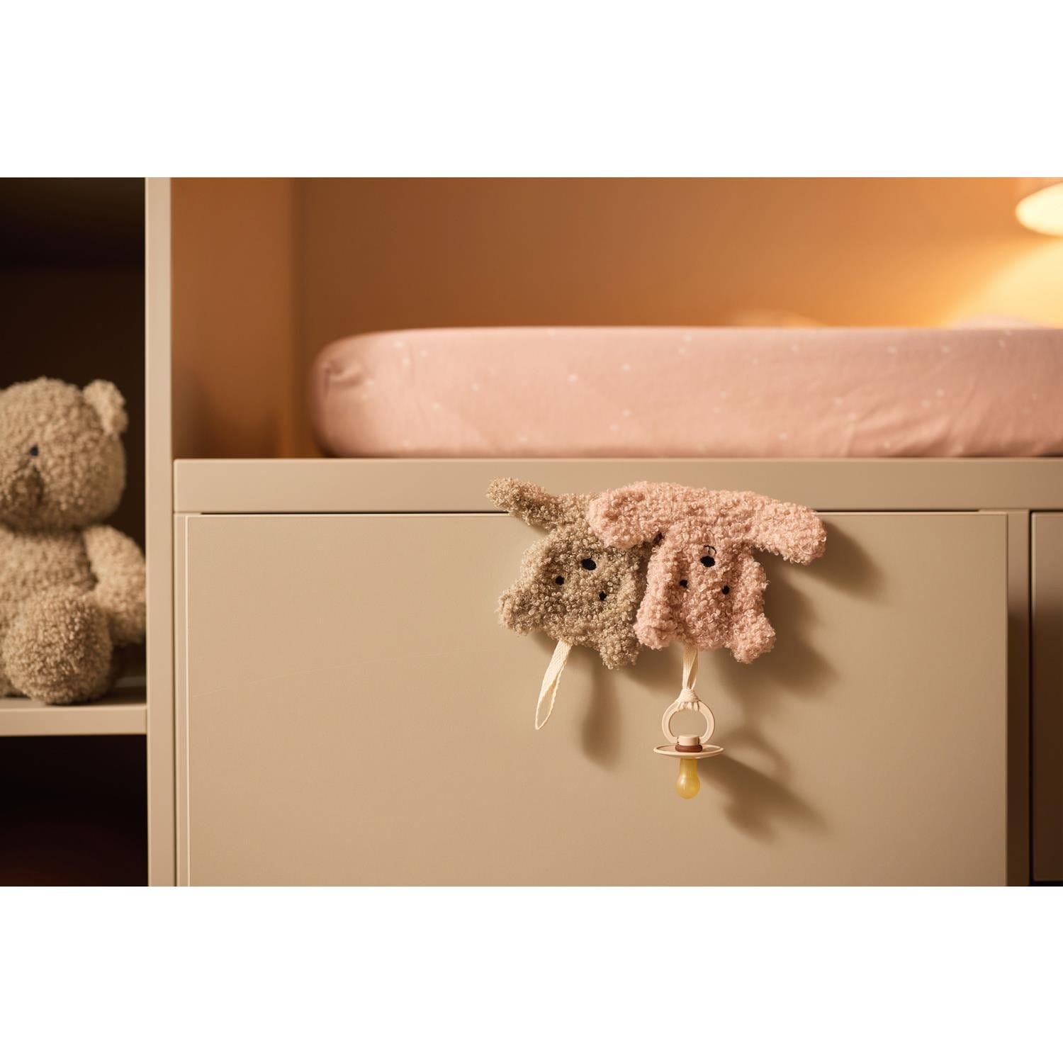 Attache Sucette Teddy Bear VERT Jollein